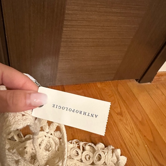 Crochet Lace Sleeveless dress…. One of a kind. Size M/L. This is unique piece - Picture 4 of 6